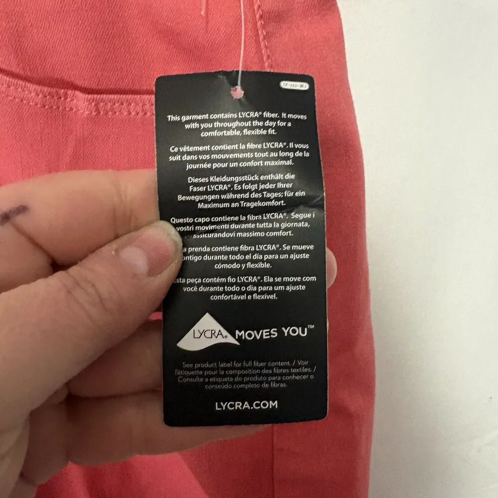 MARKET & SPRUCE StitchFix Dark Pink Dylan High Rise Garment Dye Short Womens 24W